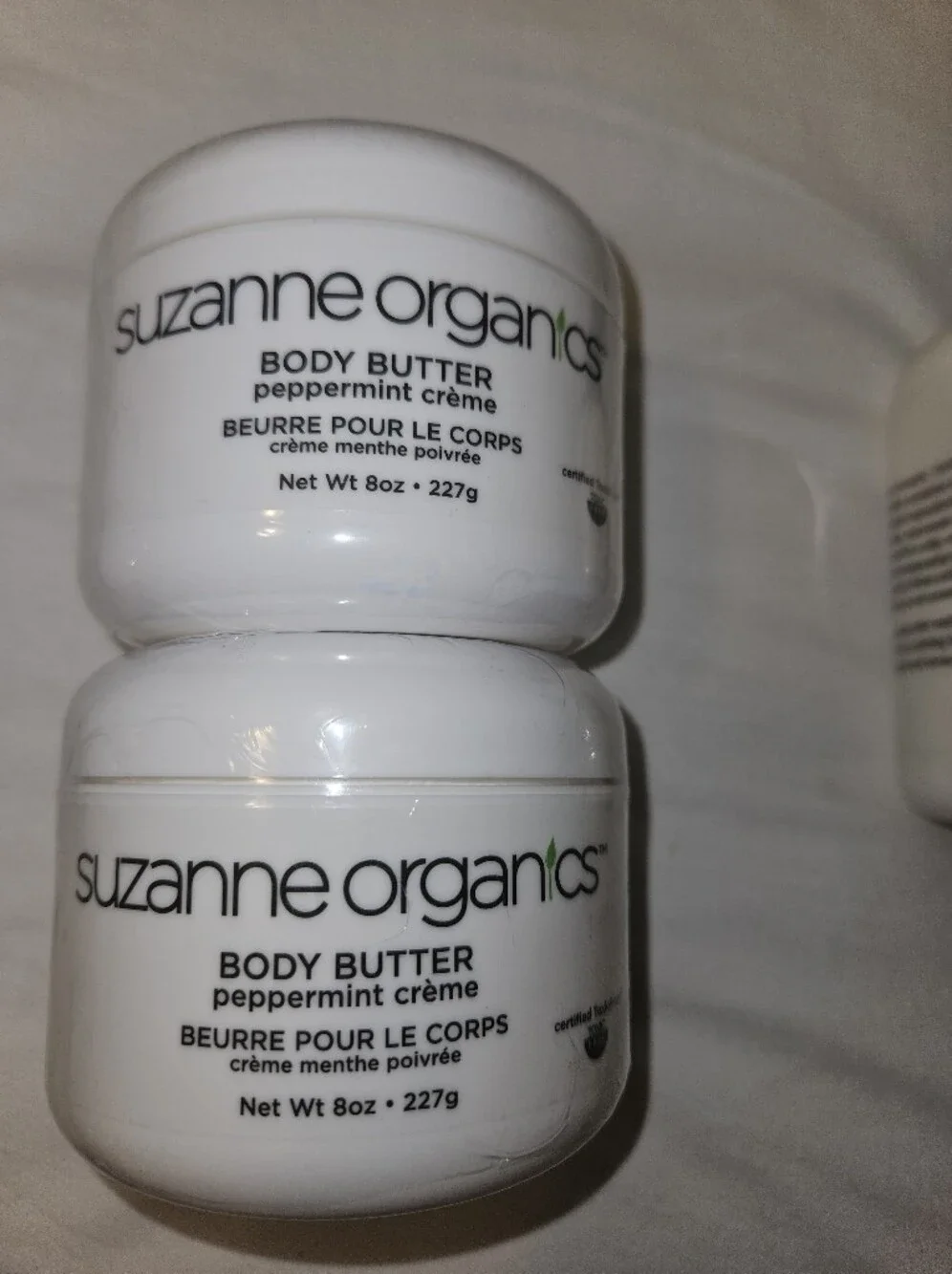 Suzanne Organics Peppermint Body Butter